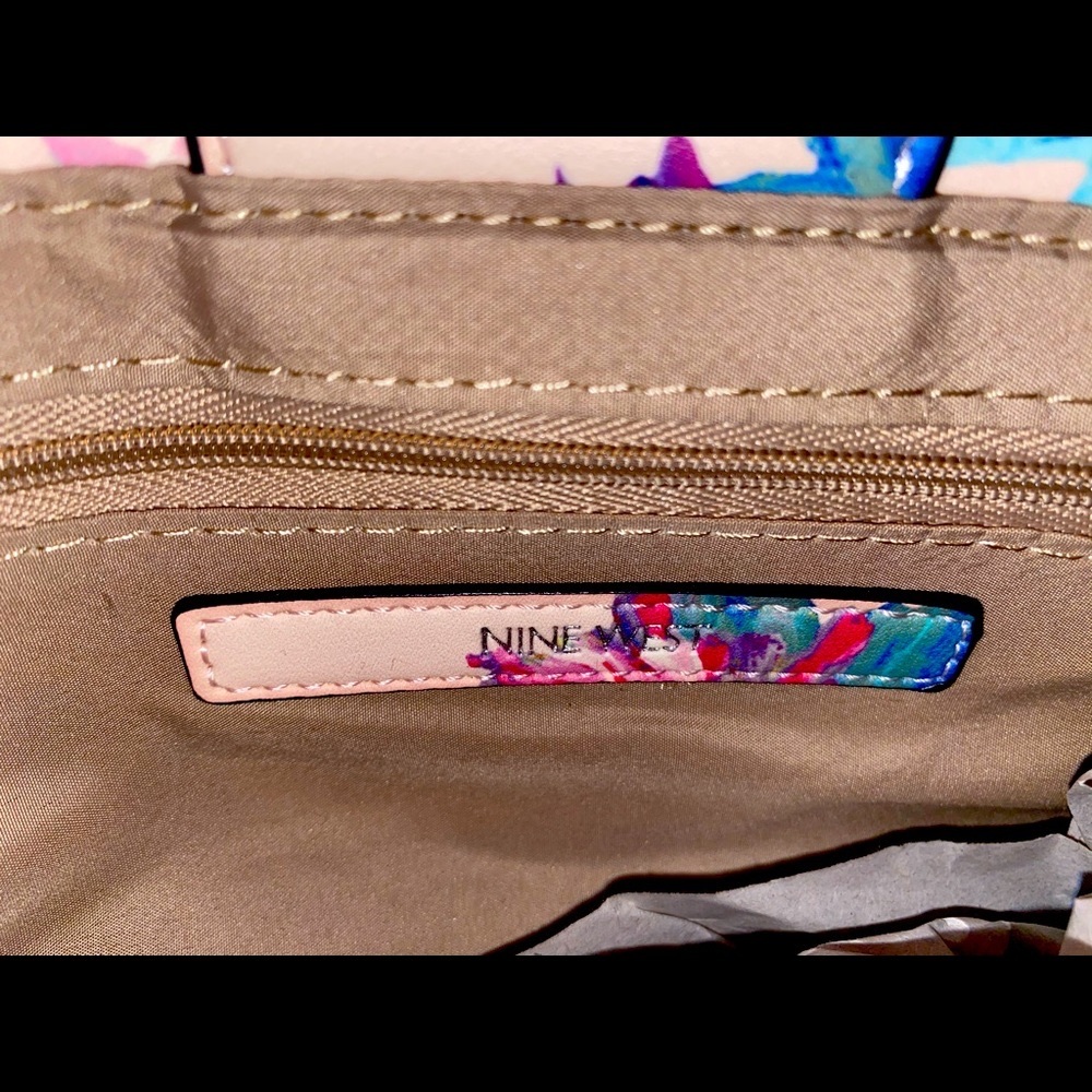 Nine West Dielle Floral Shoulder Handbag - Picture 3 of 9
